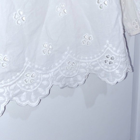 Lilly Pulitzer white eyelet top size small - Picture 4 of 6